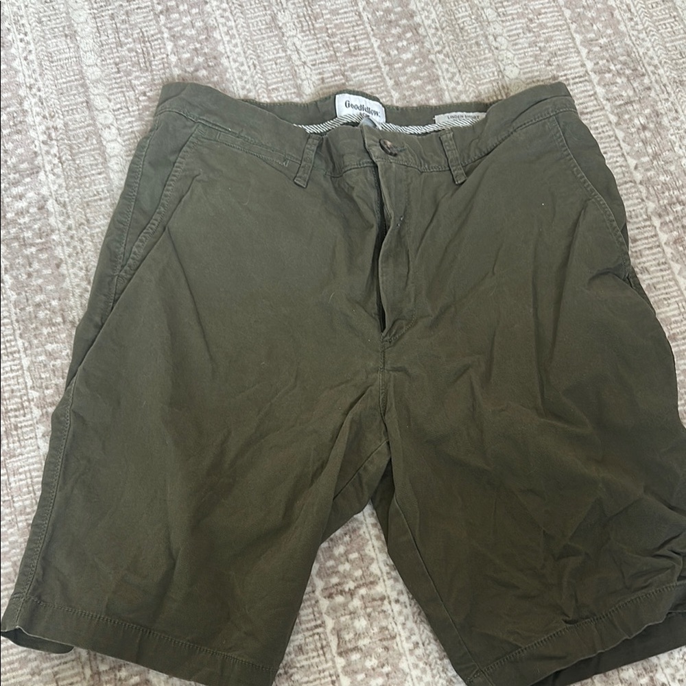 Goodfellow & Co Men's Green Shorts